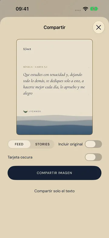 Compartir una frase